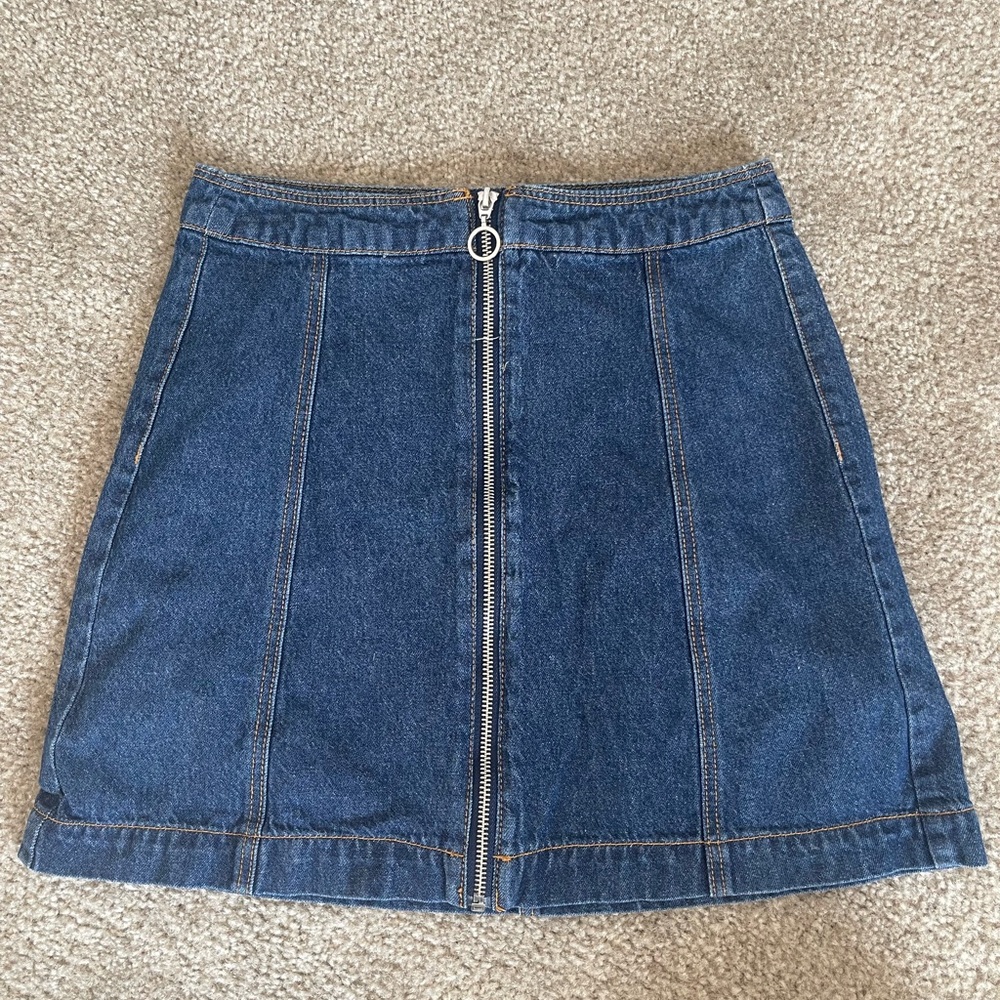 H&M High-waisted Jean skirt